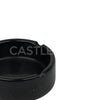 Ash Tray with Holder - Black