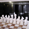 White & Onyx Chess (12x12)