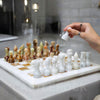 White & Onyx Chess (12x12)