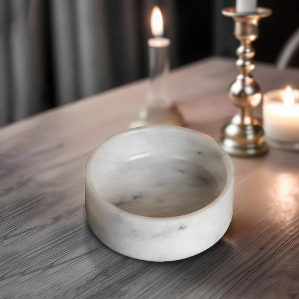 Marble Bowl - White