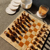 Marble Chess & Coasters Chic