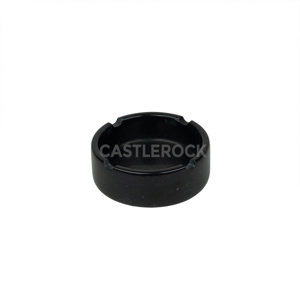 Ash Tray with Holder - Black