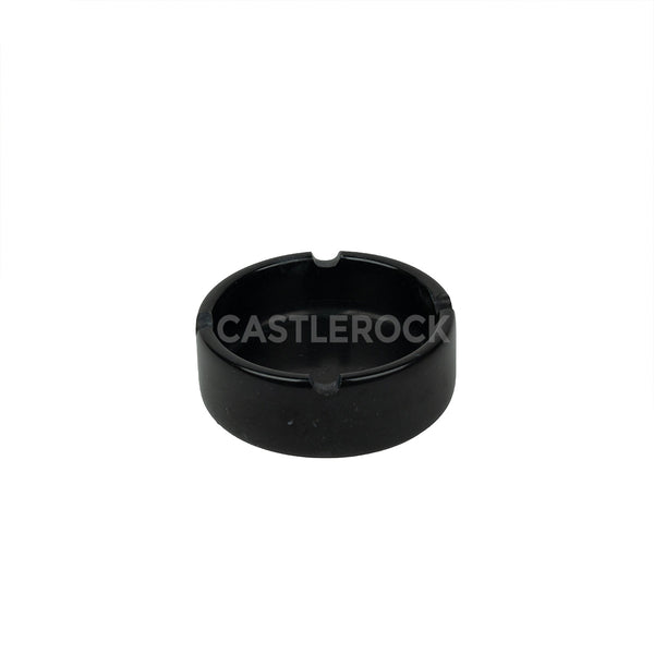 Ash Tray with Holder - Black