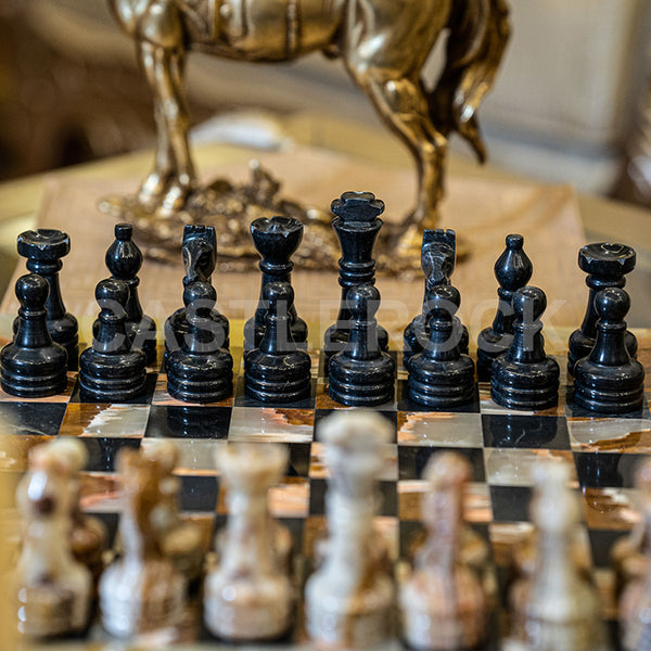 Onyx & Black Chess (12x12)