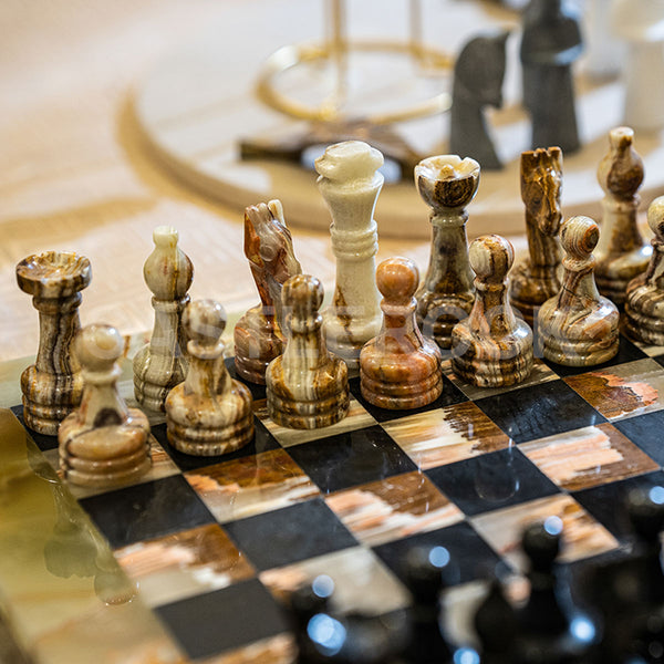 Onyx & Black Chess (12x12)