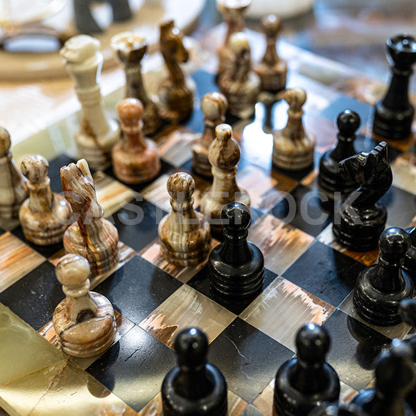 Onyx & Black Chess (12x12)