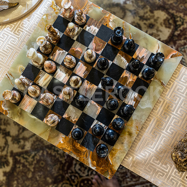 Onyx & Black Chess (12x12)