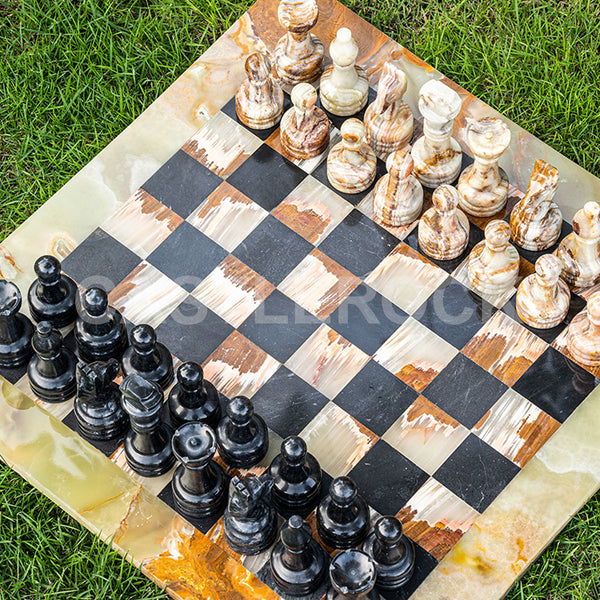 Onyx & Black Chess (12x12)