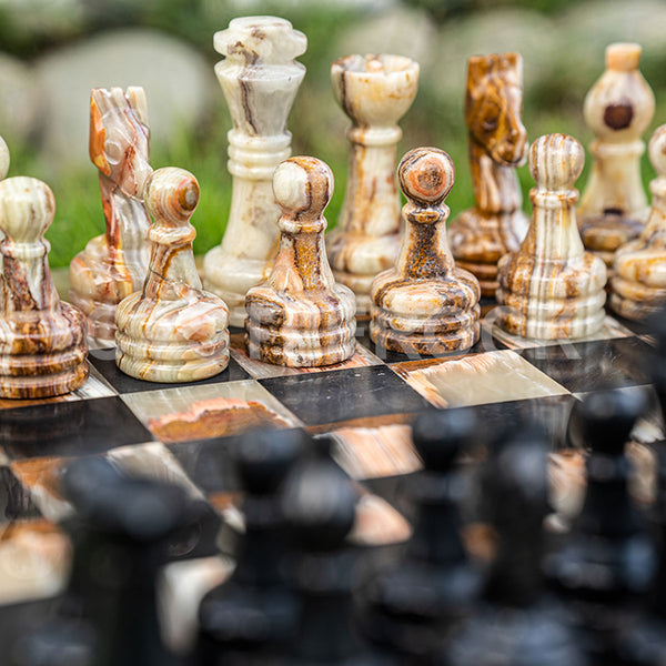 Onyx & Black Chess (12x12)