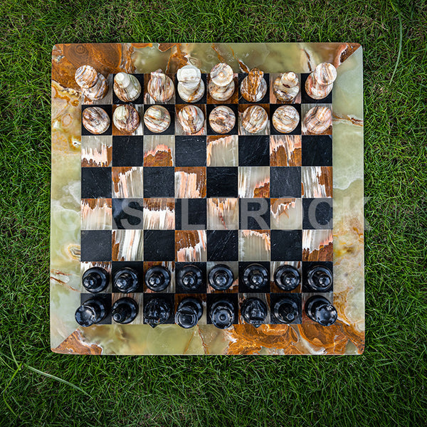 Onyx & Black Chess (12x12)