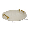 Verona Marble Tray - Round