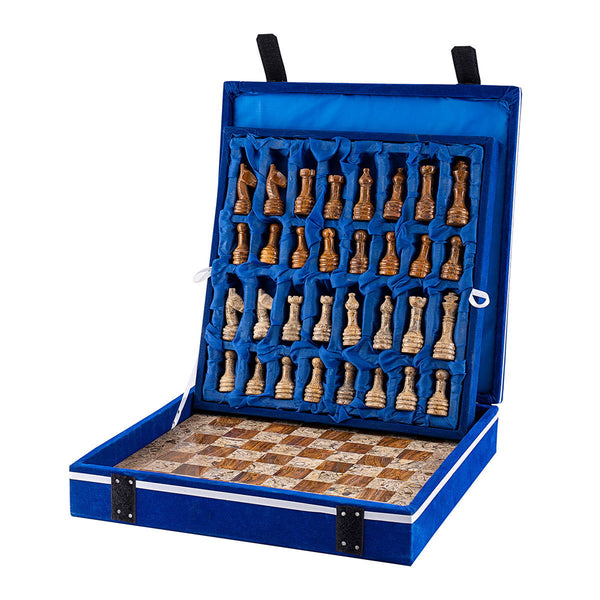 Desert Sand & Muddy Waters Chess (12x12) - Castle Rock