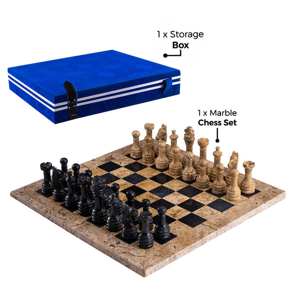 Dust & Black Chess (12x12) - Castle Rock