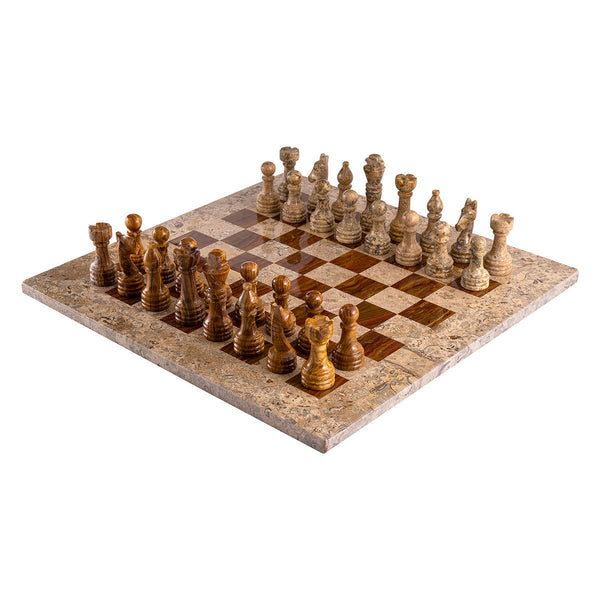 Dust & Old Copper Chess (15x15) - Castle Rock