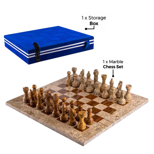 Dust & Old Copper Chess (15x15) - Castle Rock