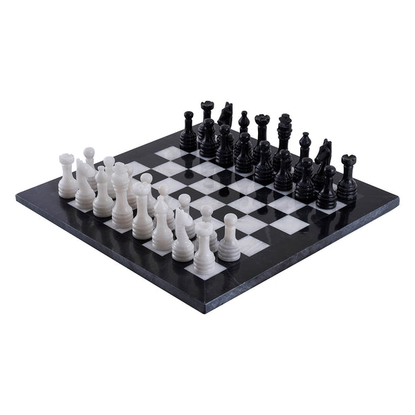 Gravel & White Chess (12x12) - Castle Rock