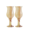 Marble Celebration Glass - Onyx (Pair of 2) - Castle Rock