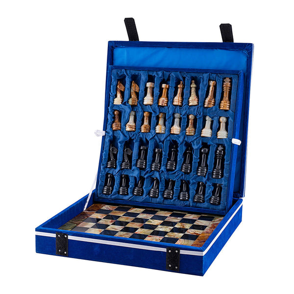 Onyx & Black Chess (12x12) - Castle Rock