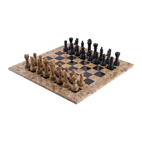 Pinecone & Black Chess (15x15) - Castle Rock