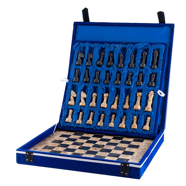 Pinecone & Black Chess (15x15) - Castle Rock