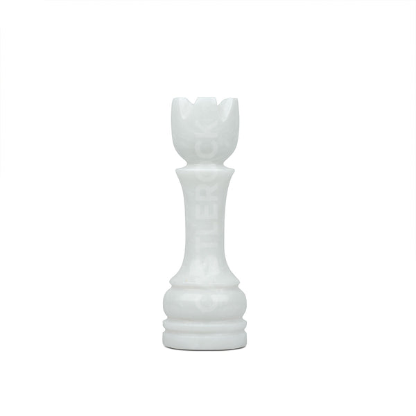 King & Queen Decoré Set - White