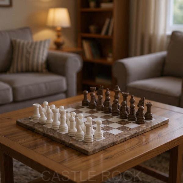 Sand Dune & White Chess (12x12)