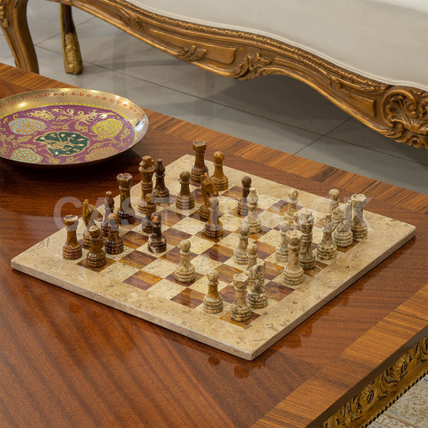 Dust & Old Copper Chess (15x15)