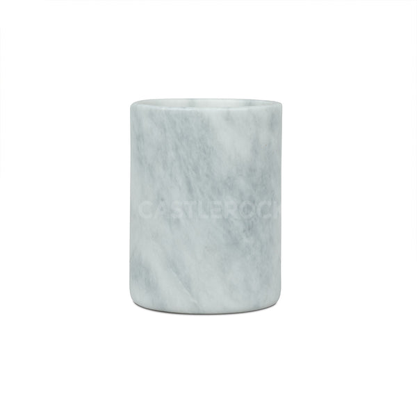 Ash White Marble Utensil Holder