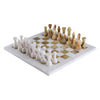 White & Onyx Chess (12x12) - Castle Rock