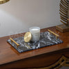 Black Star Marble Tray - Rectangle