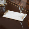 Ziarat White Marble Tray - Rectangle