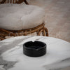 Ash Tray with Holder - Black