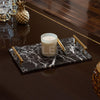 Black Star Marble Tray - Rectangle
