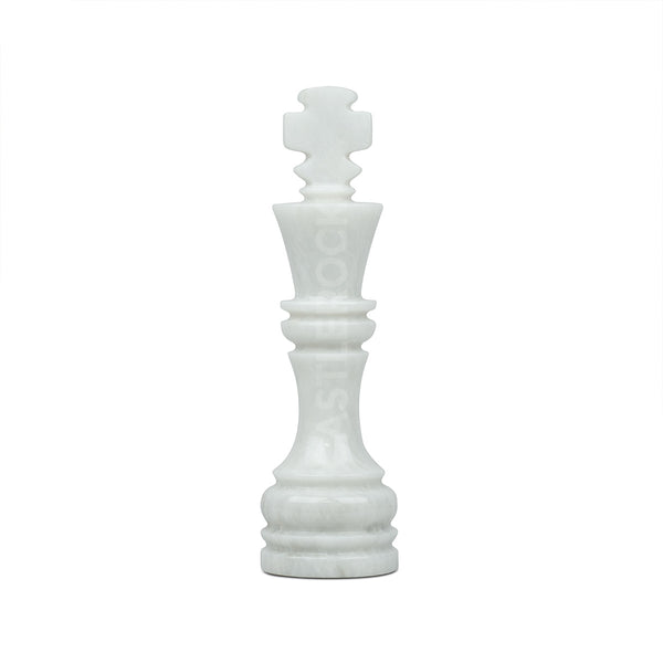 King & Queen Decoré Set - White
