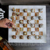 White & Onyx Chess (12x12)