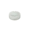 Ash Tray with Holder - White