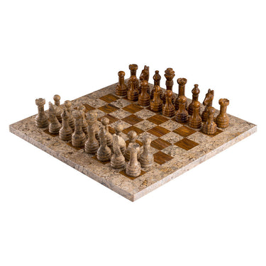 Desert Sand & Muddy Waters Chess (12x12) - Castle Rock