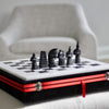 White & Onyx Marble Statue Chess Set (15x15)