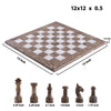 Sand Dune & White Chess (12x12) - Castle Rock