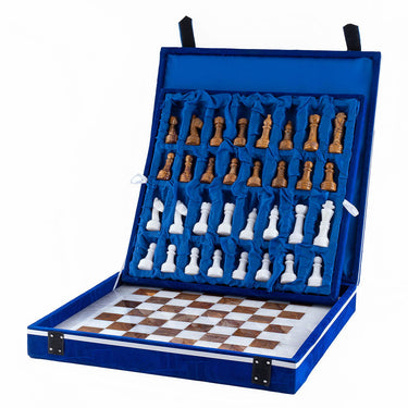 White & Old Copper Chess (15x15) - Castle Rock